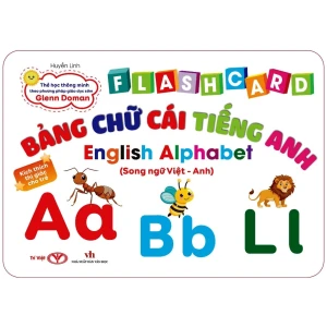 FLASHCARD BẢNG CHỮ CÁI TIẾNG ANH - ENGLISH ALPHABET